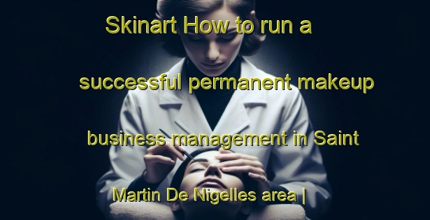 Skinart How to run a successful permanent makeup business management in Saint Martin De Nigelles area | PermanentmakeupTraining | PermanentmakeupClasses | SkinartTraining-France